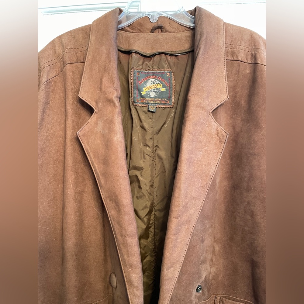 Adventure Bound by Wilson Leather Trench Coat - Picture 10 of 12